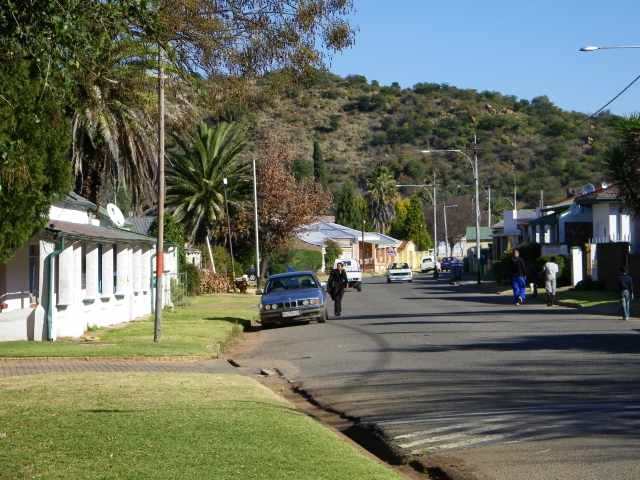 Kleksdorp old main-street